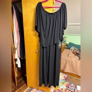 NWT Avenue Classic Black Jumpsuit